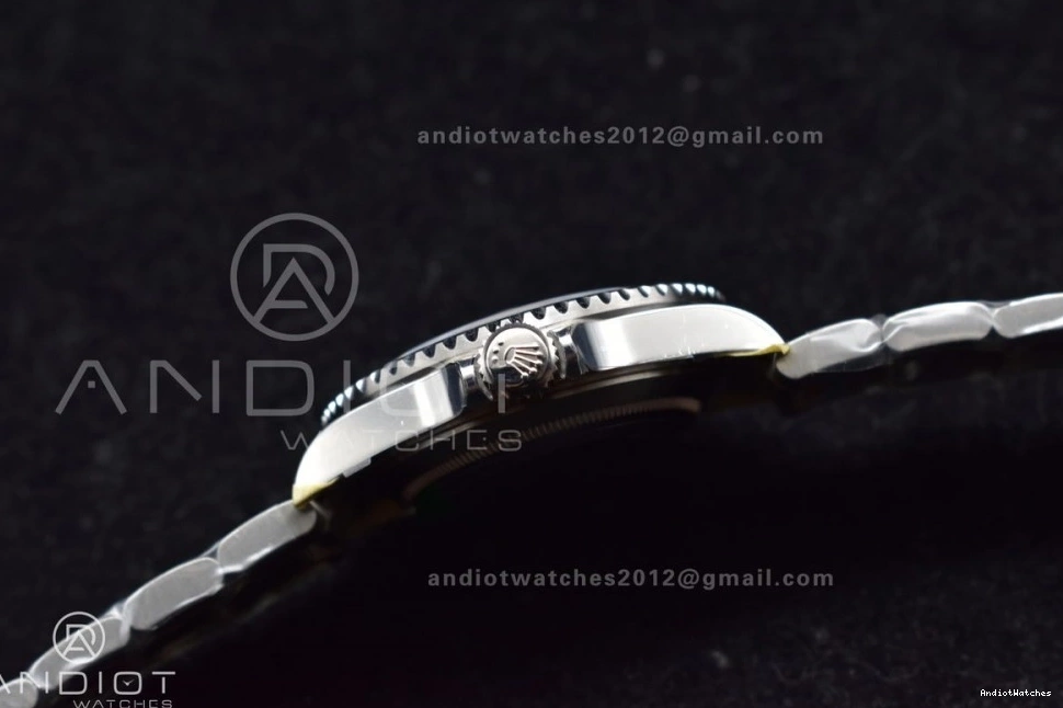 Bright ARF1:1 Best on 904L Steel SS 1136 16610 LN V Edition SH3135 Black Bracelet Submariner 1106